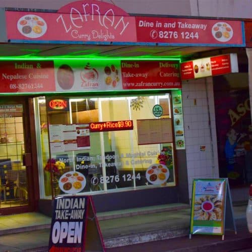 Zafran Curry Delights Restaurant Interior